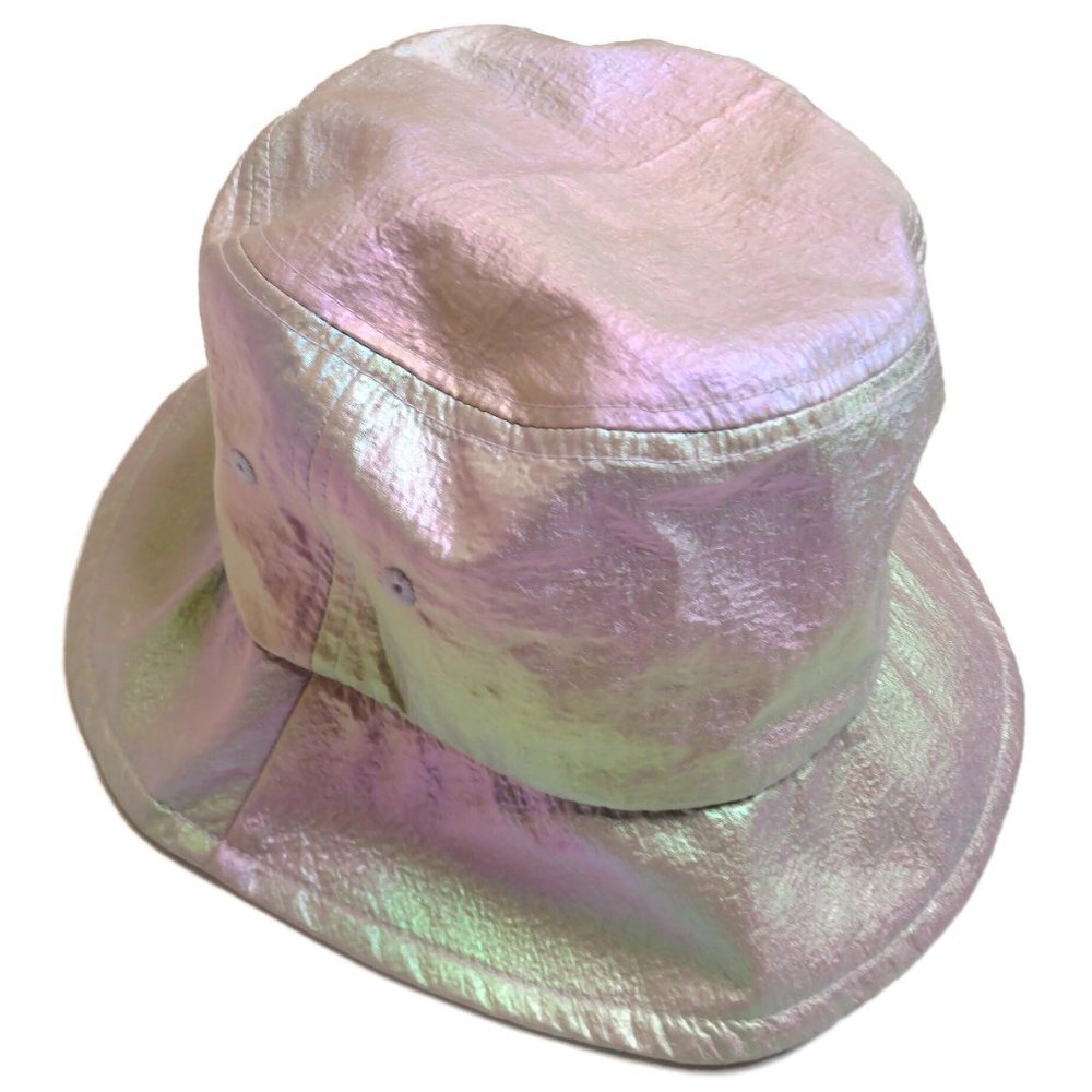 Marcus Adler Newβ York Womens Day Glow Bucket Hat Shiny Party One Size New